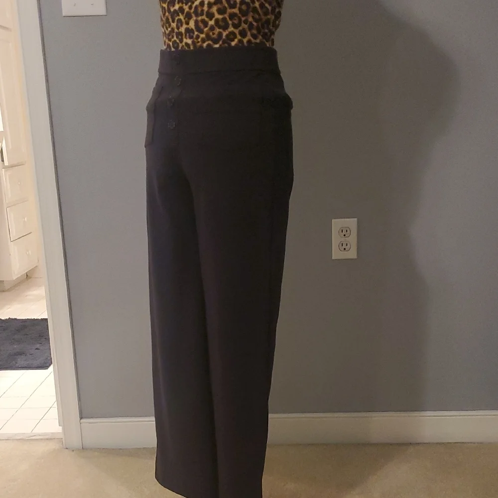 HALARA Black High-Waisted Women's Pants - Picture 3 of 7